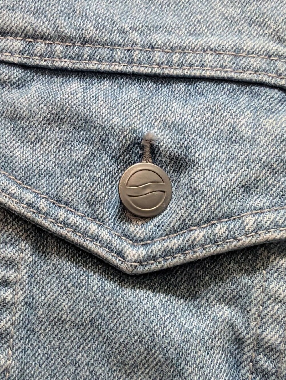 Pepsi Vintage Denim Jacket (XL) - Picture 5 of 7